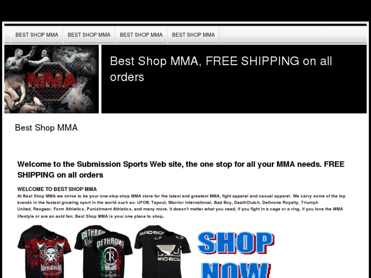 www.bestshopmma.com