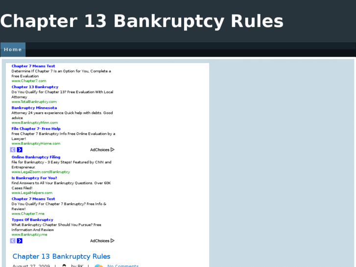 www.chapter13bankruptcyrules.com
