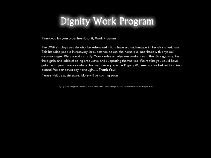 www.dignityworkprogram.com