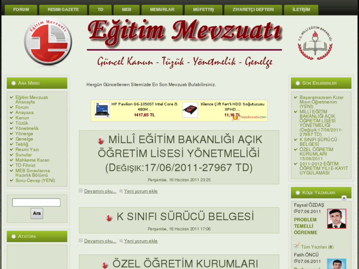 www.egitimmevzuat.com