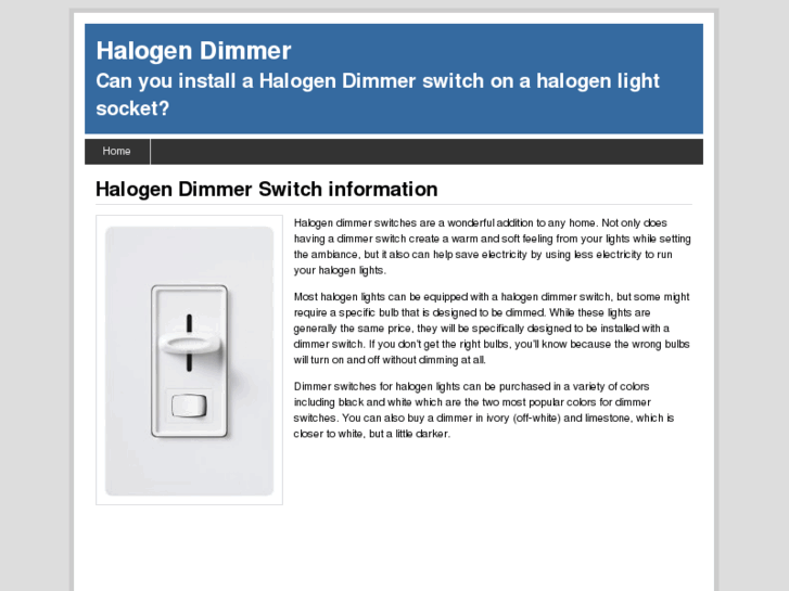 www.halogendimmer.com