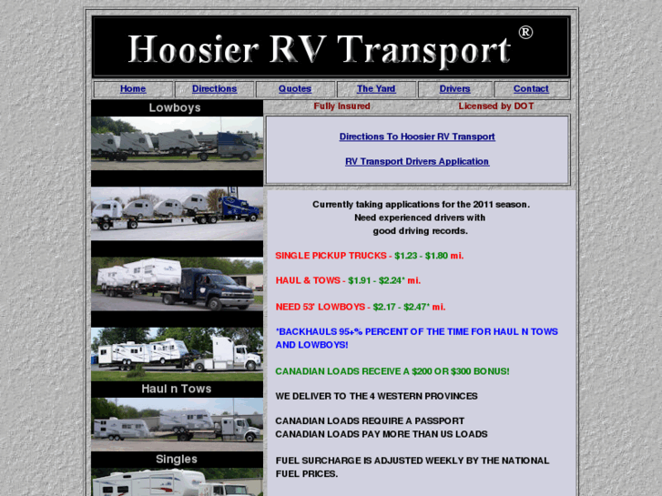 www.hoosier-rv-transport.com