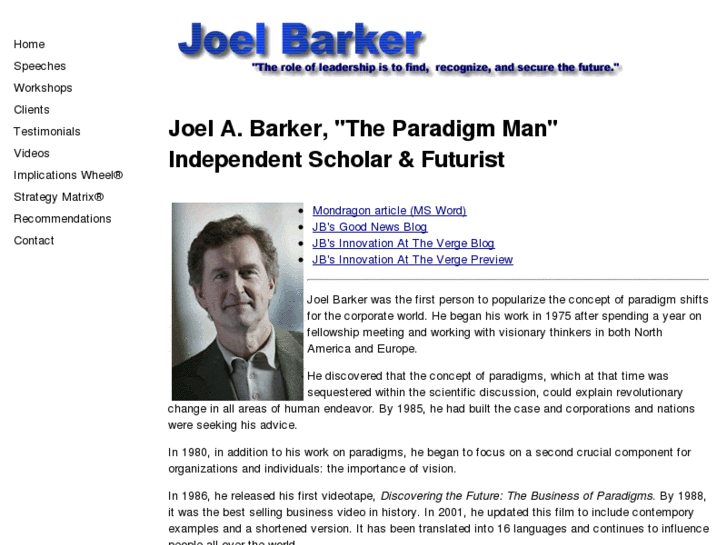 www.joelbarker.com