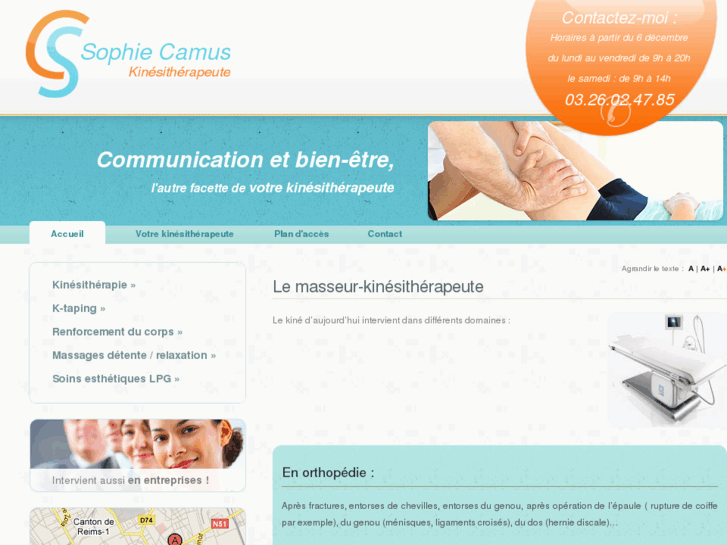 www.kine-camuss.com