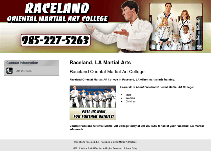 www.racelandorientalmartialarts.com