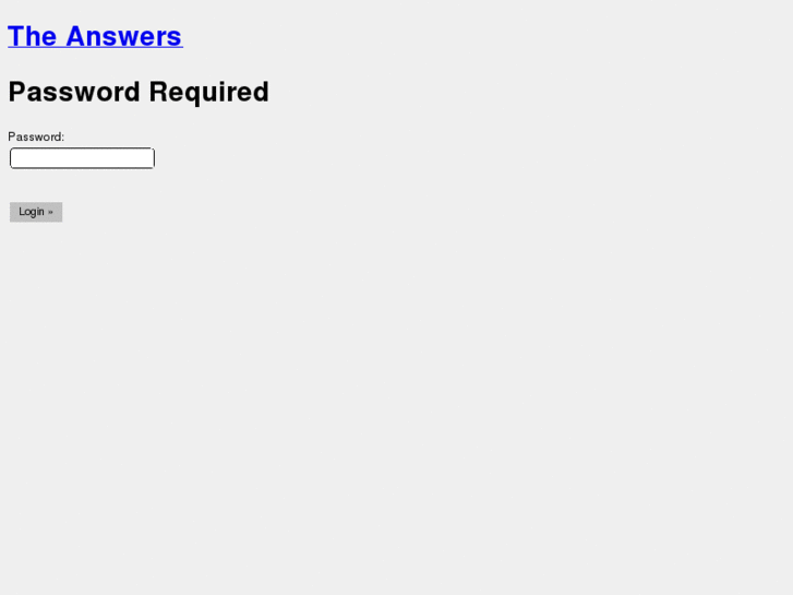 www.theanswers.org