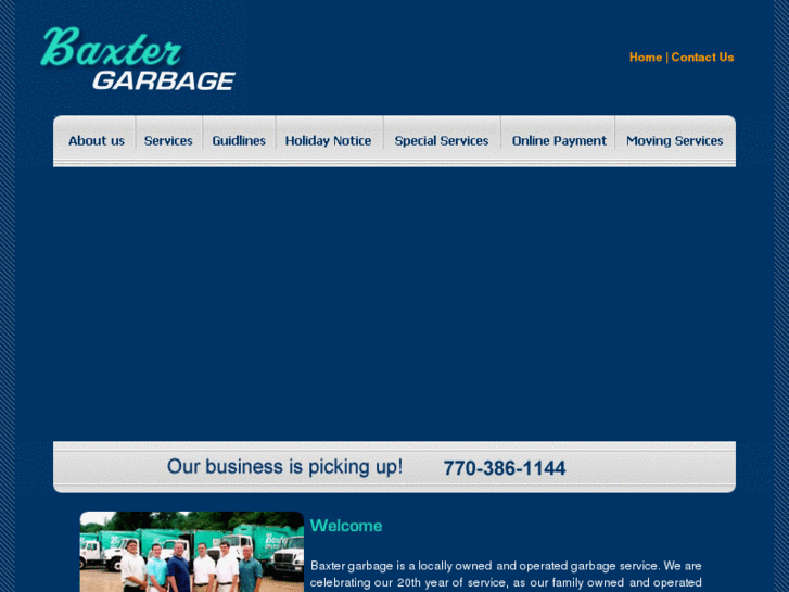 www.baxtergarbage.com