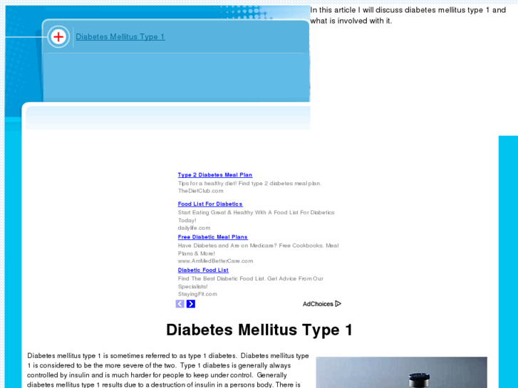 www.diabetesmellitustype1.com