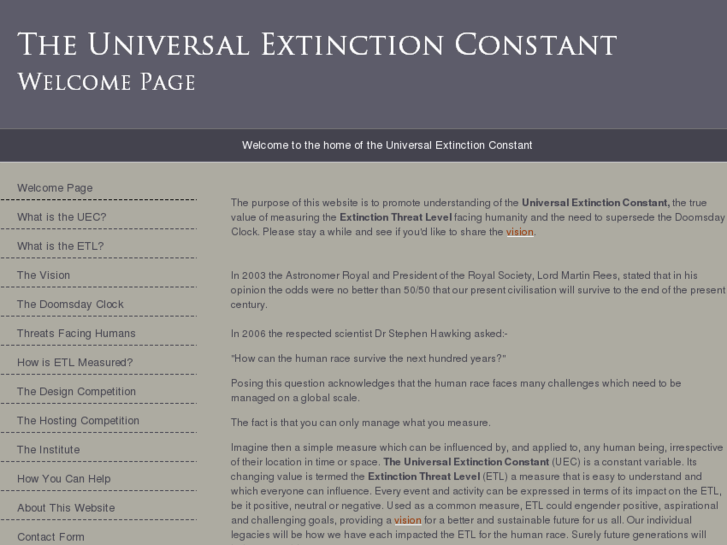 www.extinctionthreat.com