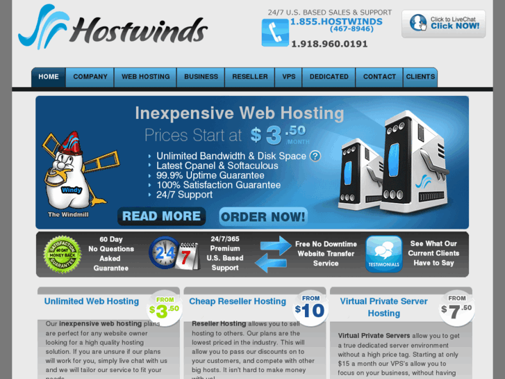 www.hostwinds.info