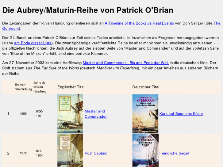 www.jack-aubrey-stephen-maturin-serie.de