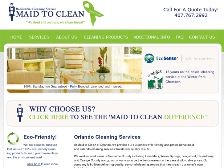 www.maidtocleanorlando.com