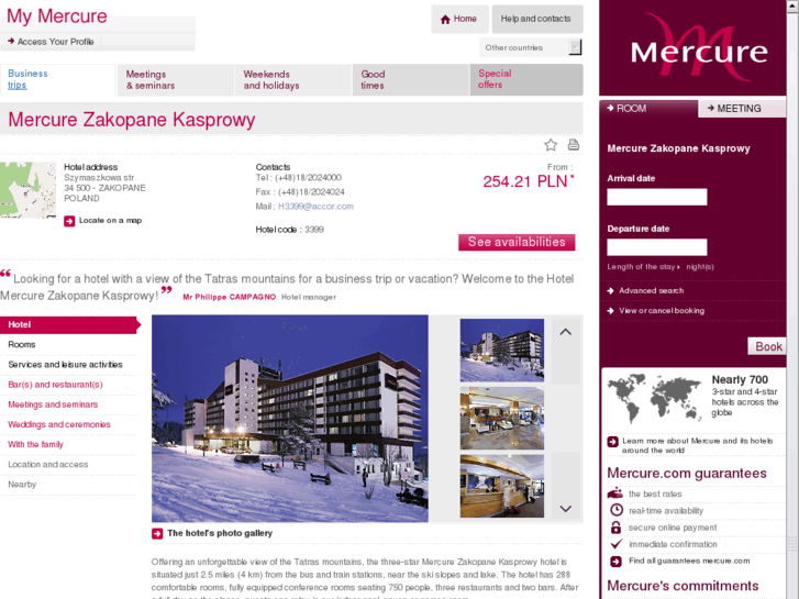 www.mercure-zakopane-kasprowy.com