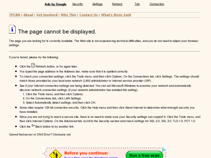 www.page-cannot-be-displayed.com