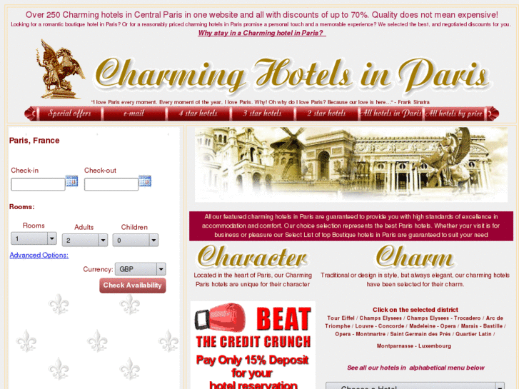 www.parischarminghotels.net