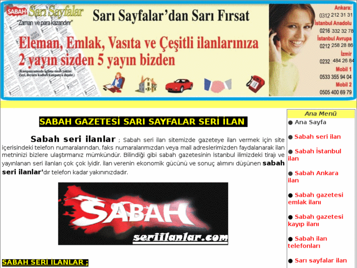 www.sabahseriilanlar.com