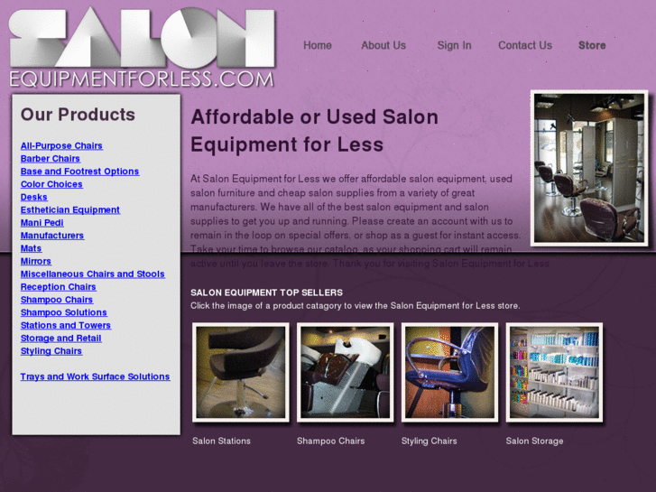 www.salonequipmentforless.com