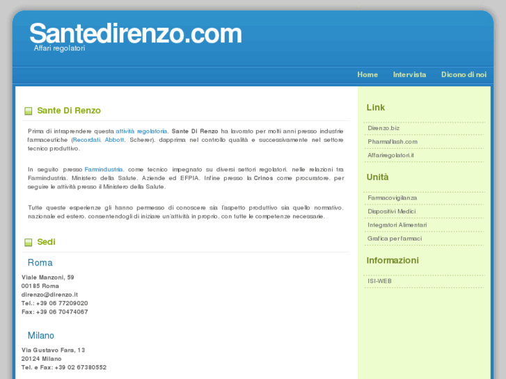 www.santedirenzo.com