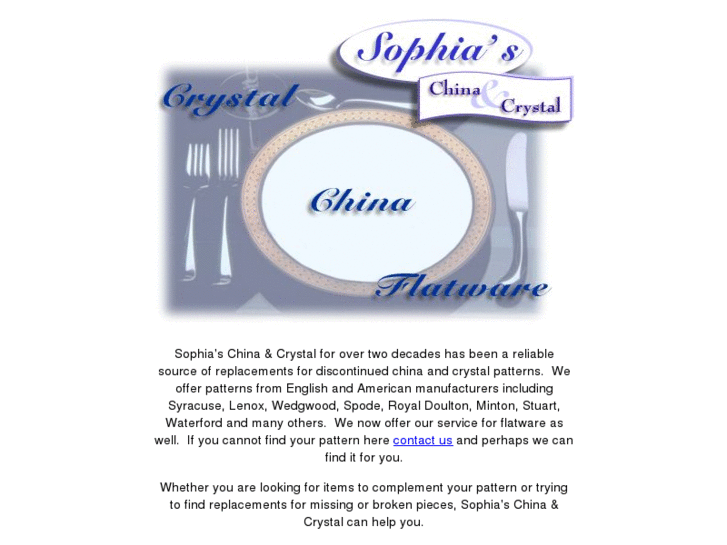 www.sophiaschina-crystal.com