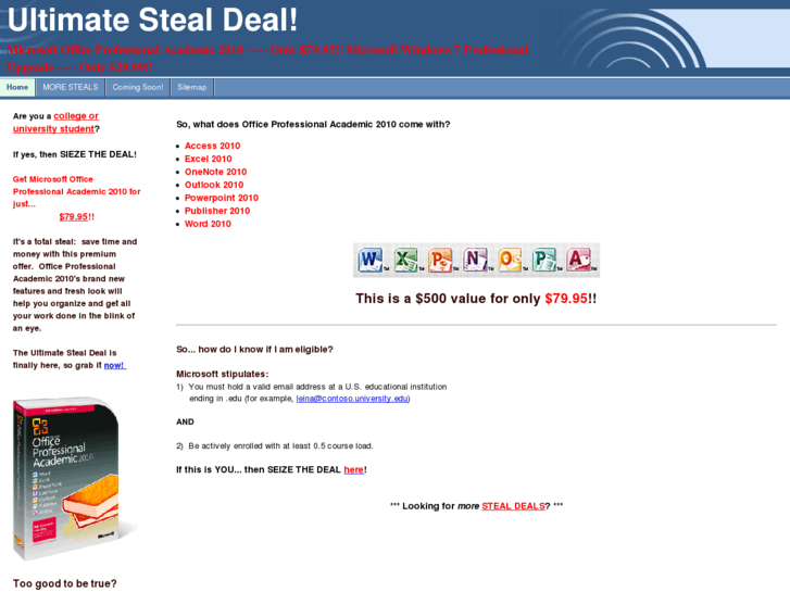 www.ultimatestealdeal.com