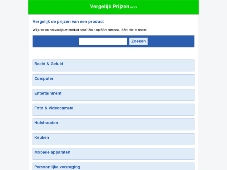 www.vergelijkprijzen.mobi