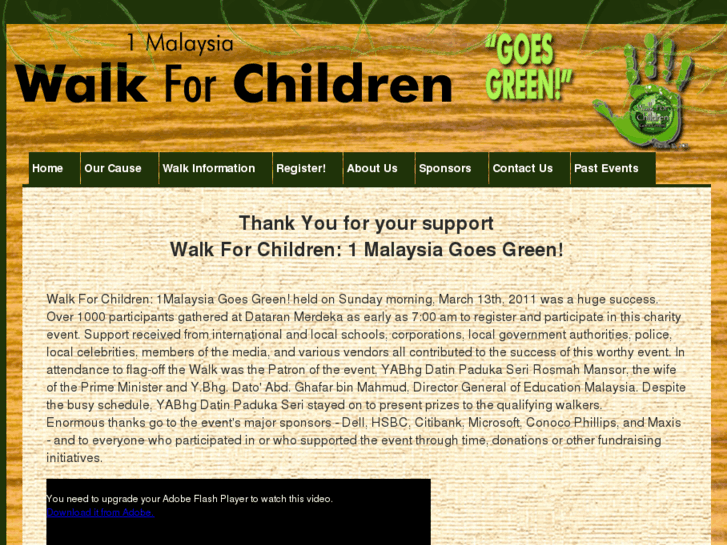 www.walkforchildrenkl.com