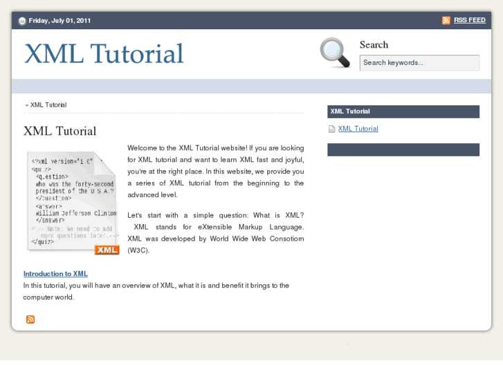 www.xmltutorial.org
