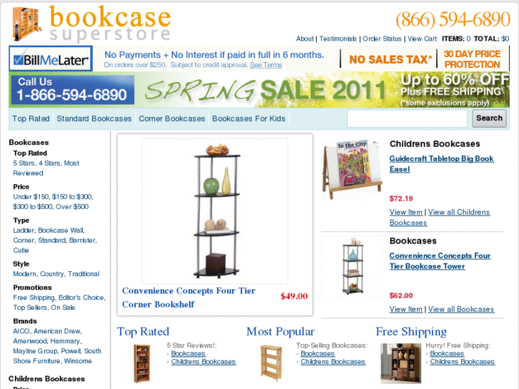 www.bookcasesinc.com