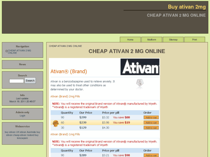 www.buyativan2mg.net