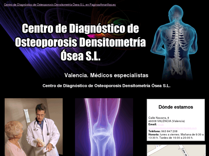 www.centrodeosteoporosisdensitometriaosea.com