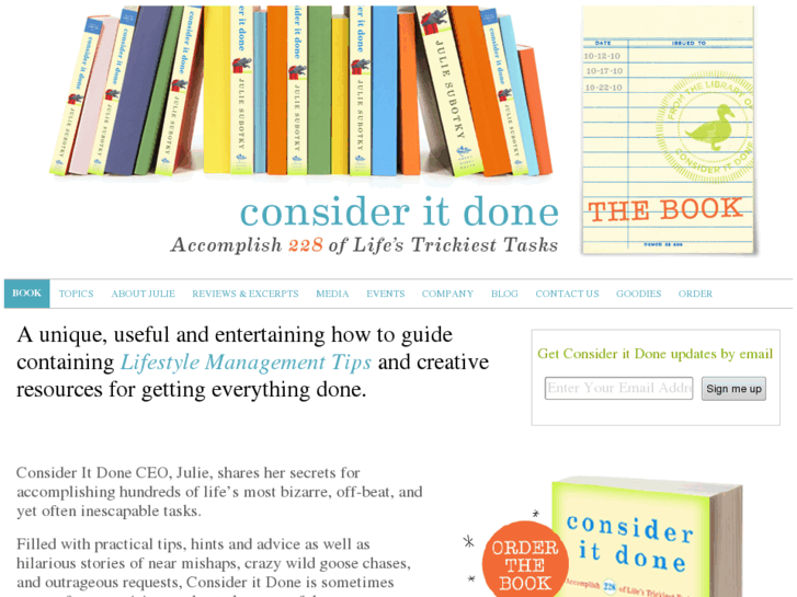 www.consideritdonethebook.com
