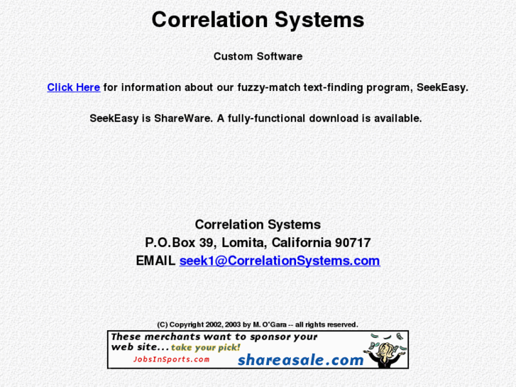 www.correlationsystems.com