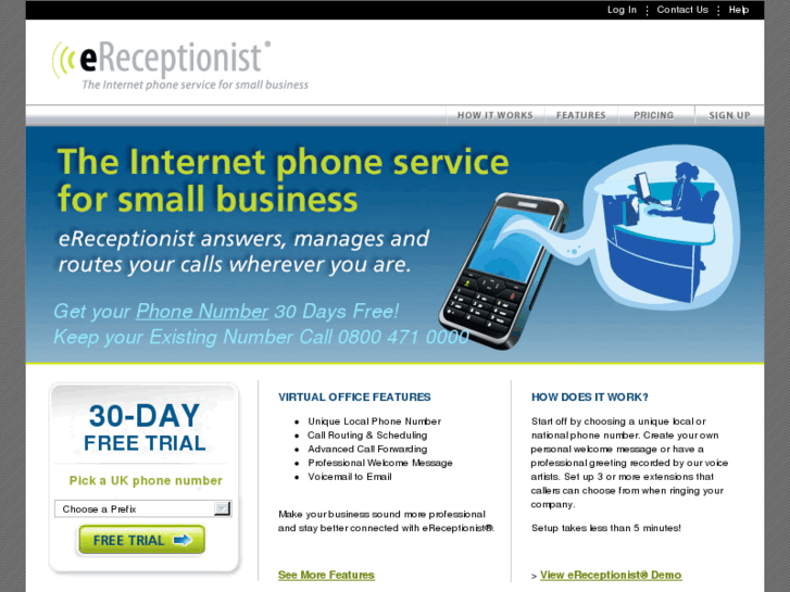 www.ereceptionist.net