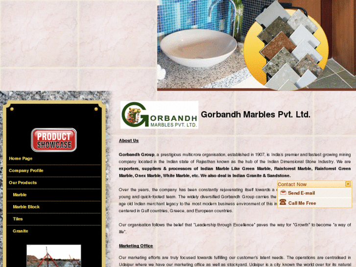www.gorbandhmarbles.biz