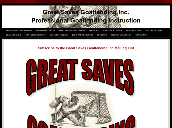 www.greatsavesgoaltending.com