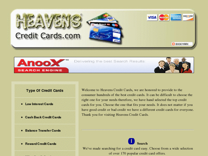 www.heavenscreditcards.com