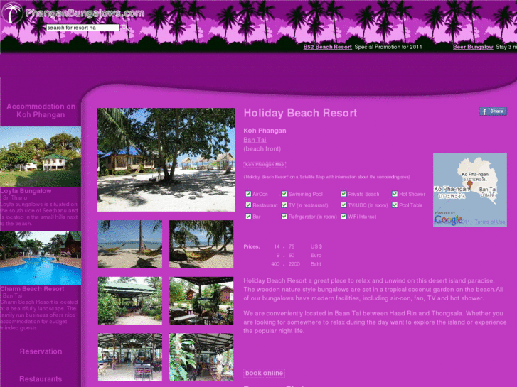 www.holidaybeachphangan.com