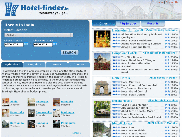 www.hotel-finder.in