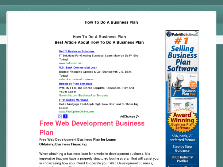 www.howtodoabusinesplan.com