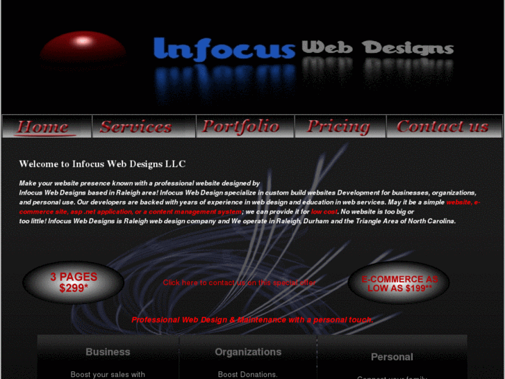 www.infocuswebdesigns.com