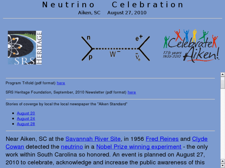 www.neutrinocelebration.org