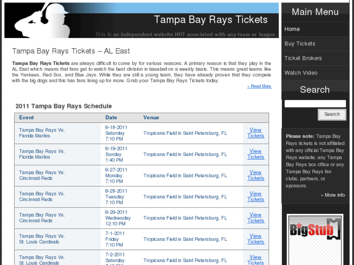 www.tampabayraystickets.net