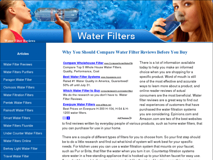 www.thewaterfilterreviews.com