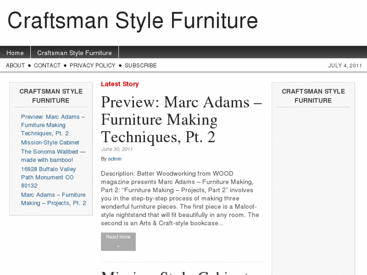 www.craftsmanstylefurniture.net