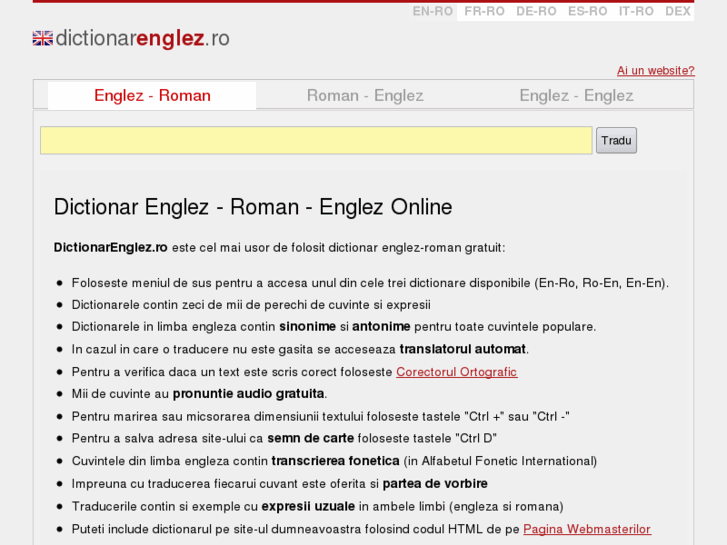 www.dictionarenglez.ro