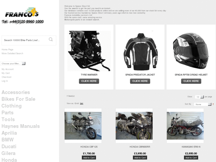 www.francosmotorbikes.com