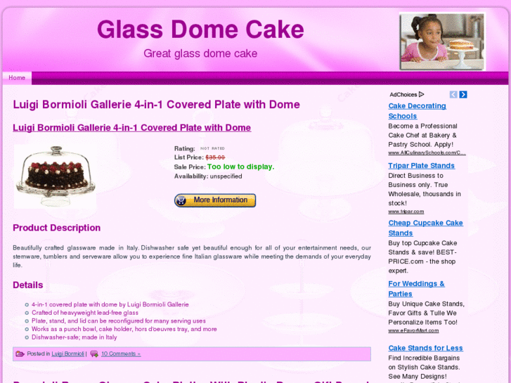 www.glassdomecake.com