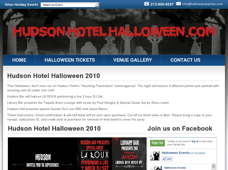 www.hudsonhotelhalloween.com