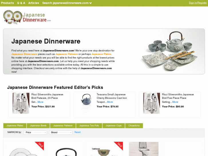 www.japanesedinnerware.com