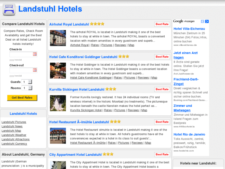 www.landstuhlhotels.com